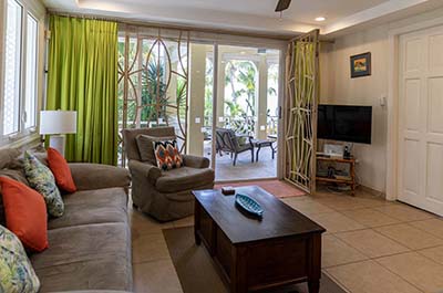 Chaconia Suite: Living Area