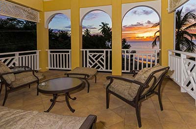 Mahi Mahi Suite: Sunset over Grafton Bay