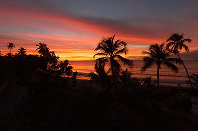 Mahi Mahi Suite: Spectacular Sunsets viewed from the Balcony