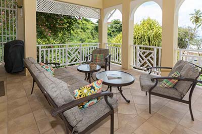 Mahi Mahi Suite: The Balcony