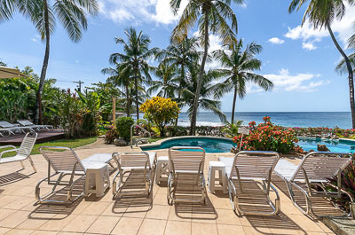 The pool deck at Black Rock Dreams
